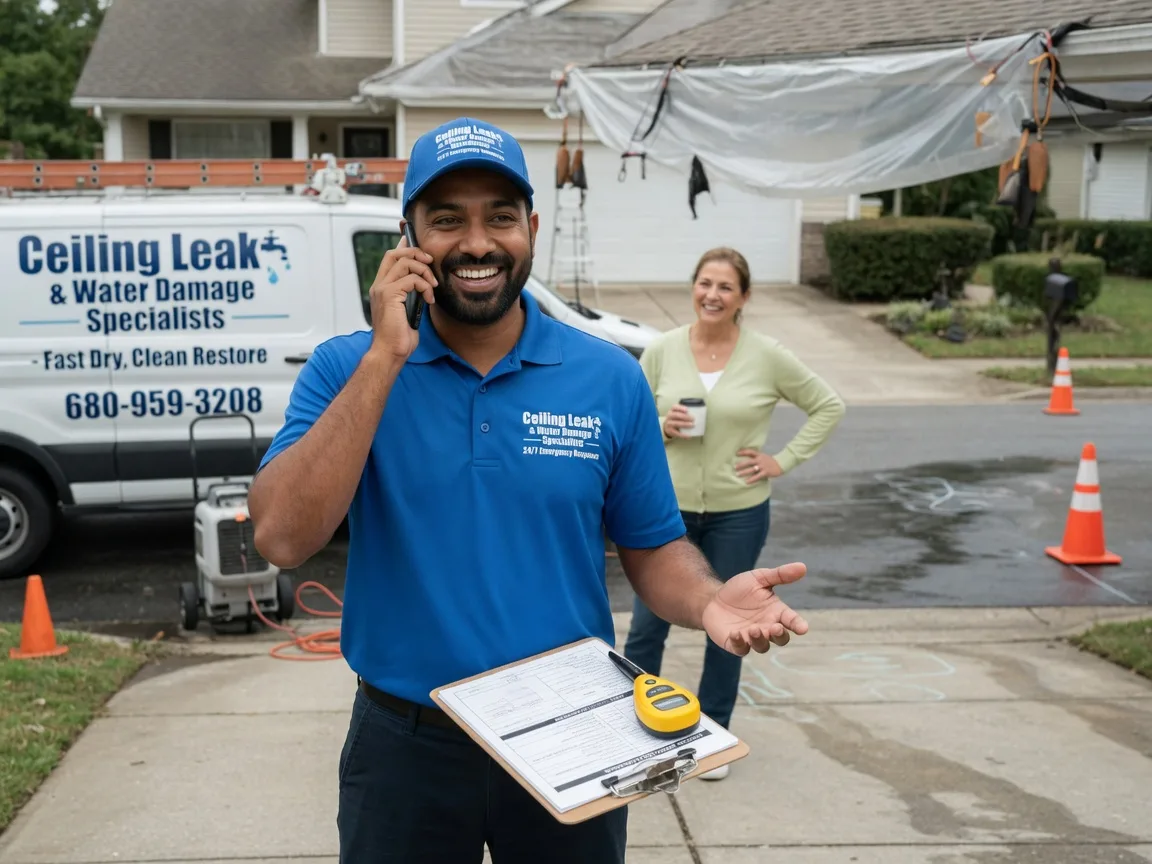 Ceiling Leak Cleanup Santa Clarita, CA FAQs